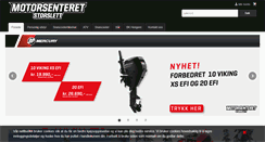 Desktop Screenshot of motor-senteret.com